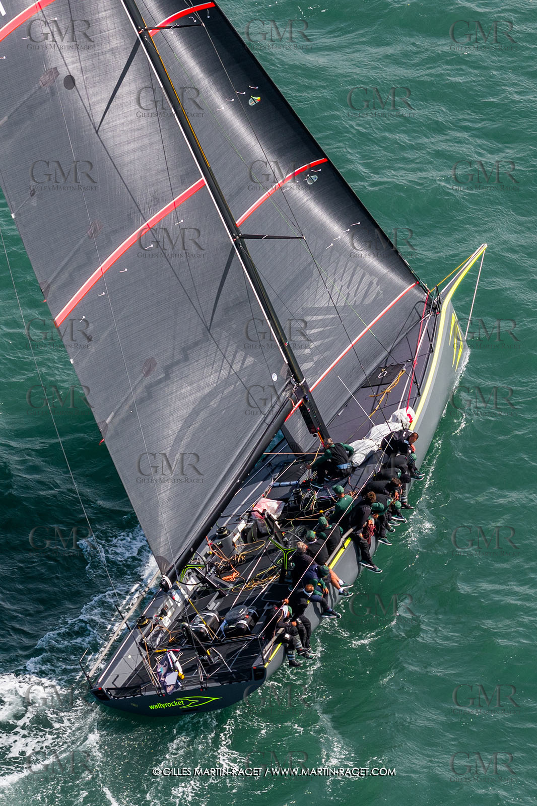 19 07 2025, Cowes (UK, IOW), Admiral's Cup 2025, Channel Race Start, Django WR51, Yacht Club Coasta Smeralda - ITA