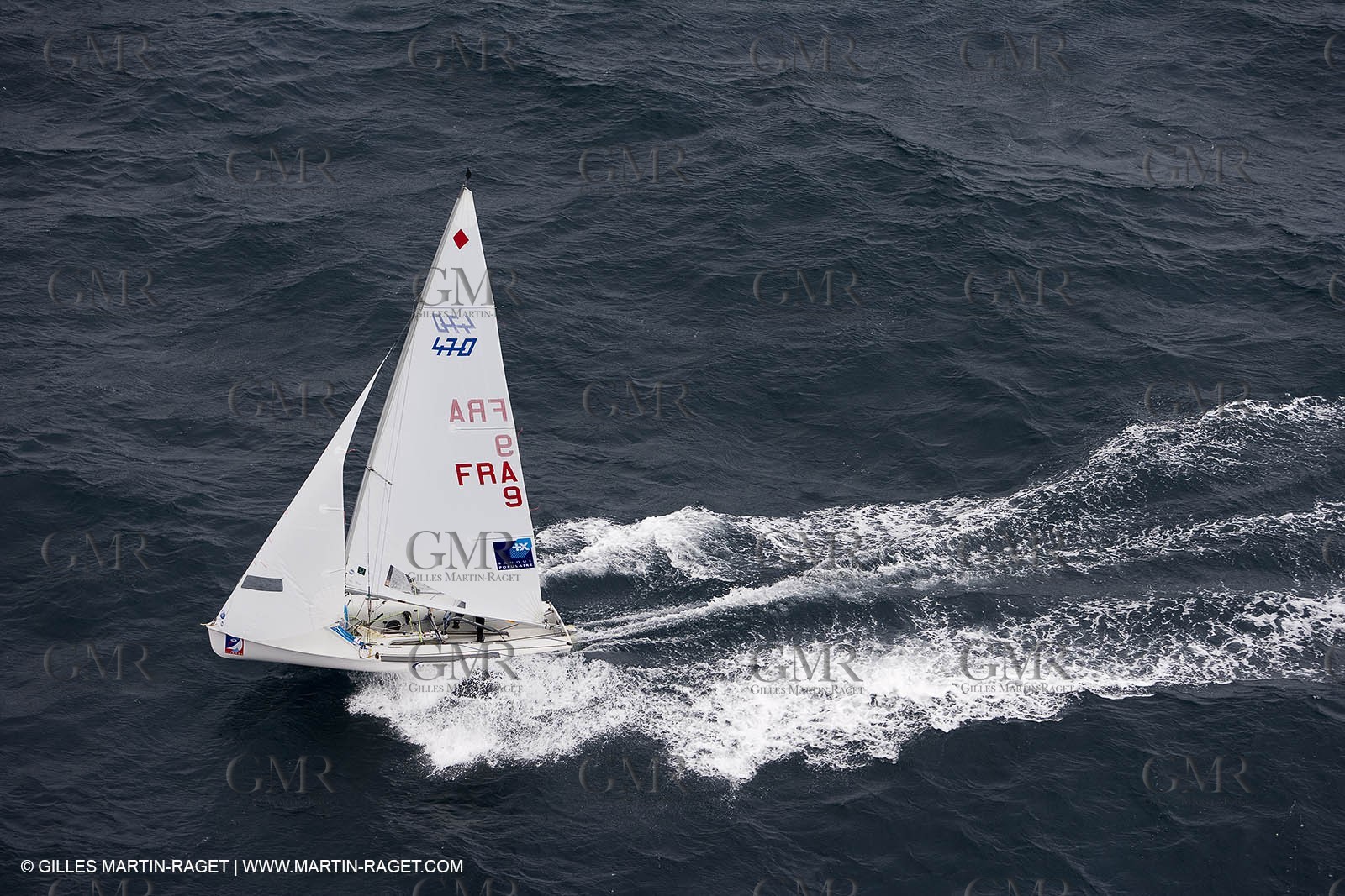 26 04 2007 - 2007 Semaine Olympique Française - Hyères (South of France) - Day 5 - Team France - 470 Femme - Lecointre-Lemaître