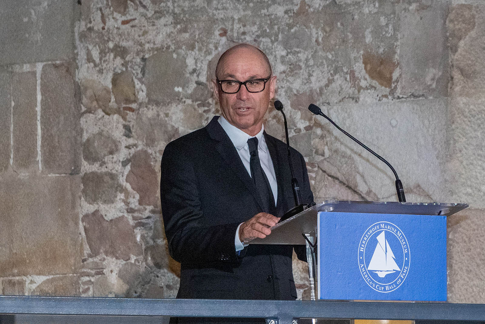 14 10 2024, Barcelona (ESP), Louis Vuitton 37th America's Cup, Final Match, Race Day 3, Hall Of Fame induction ceremony Kevin Shoebridge