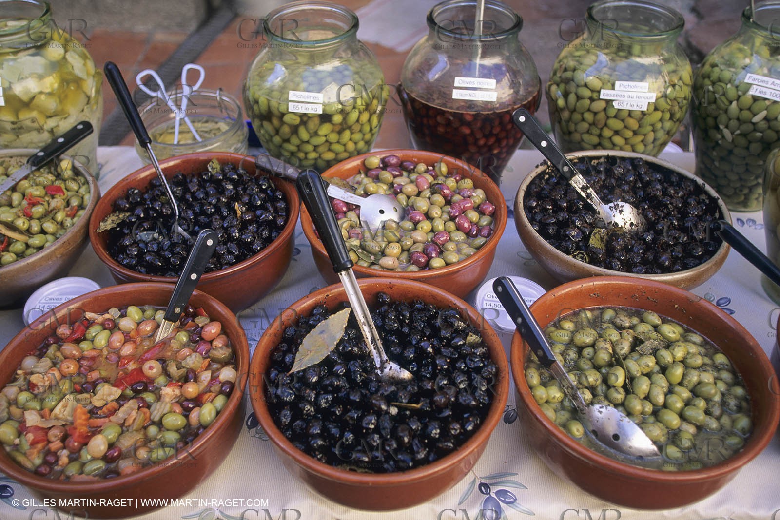 France, Provence, Alpilles, AOC Vallée des Baux, olive trees fields, olive oil production