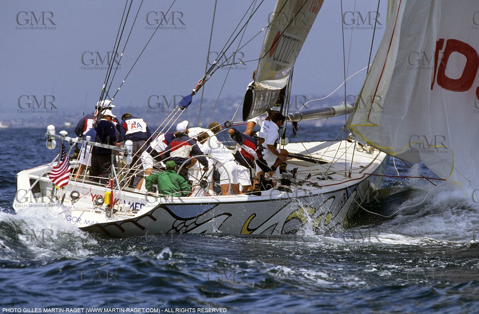 America's cup - San Diego 1995  - Young america