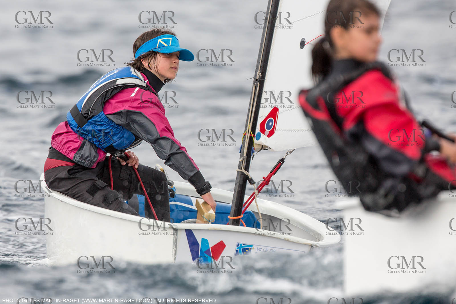 15 04 2016, Marseille (FRA,13), SNIM Dériveurs, Coupe Internationale de Printemps Optimist, Final Day