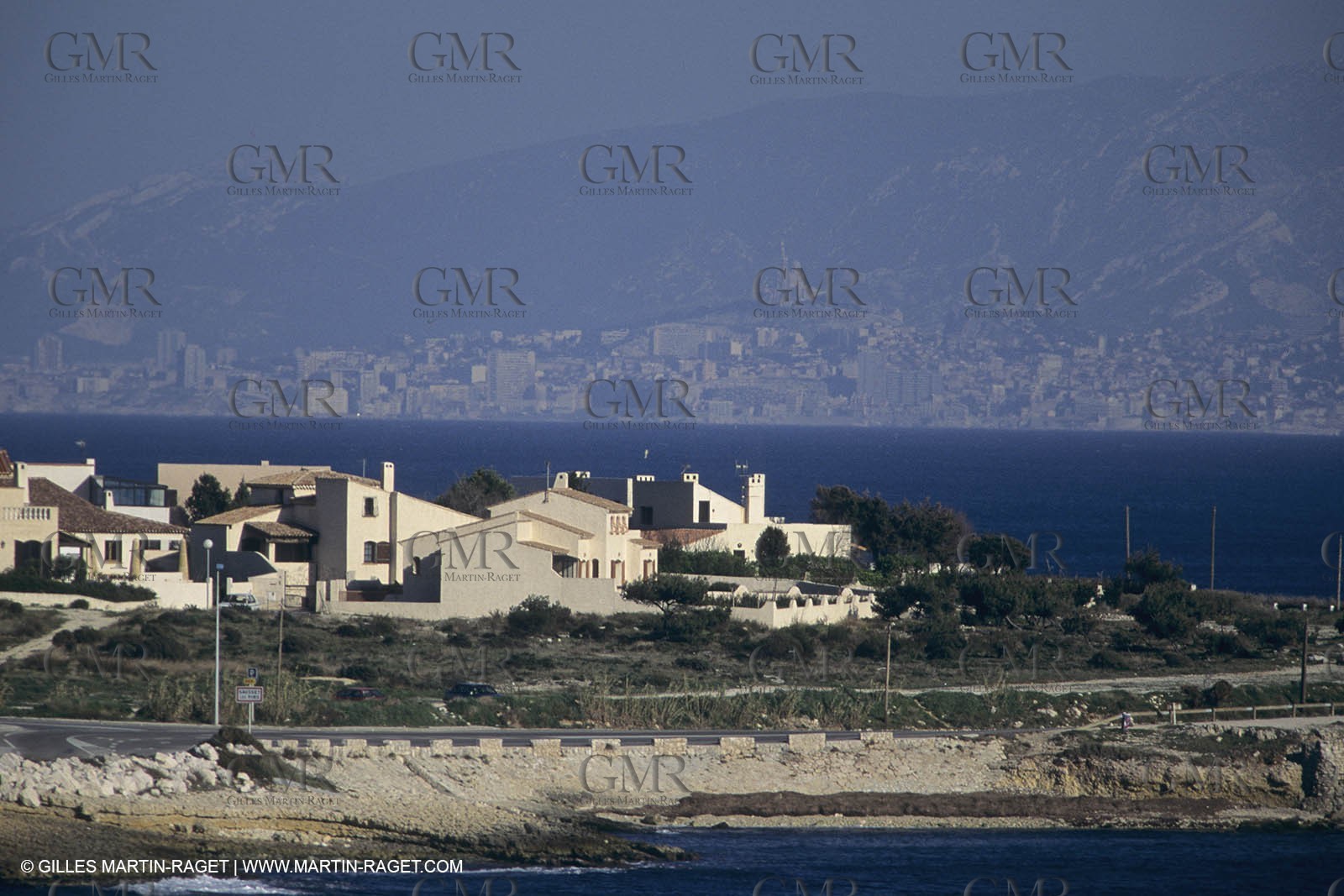 France, Provence, Côte Bleue, Suasset les Pins.