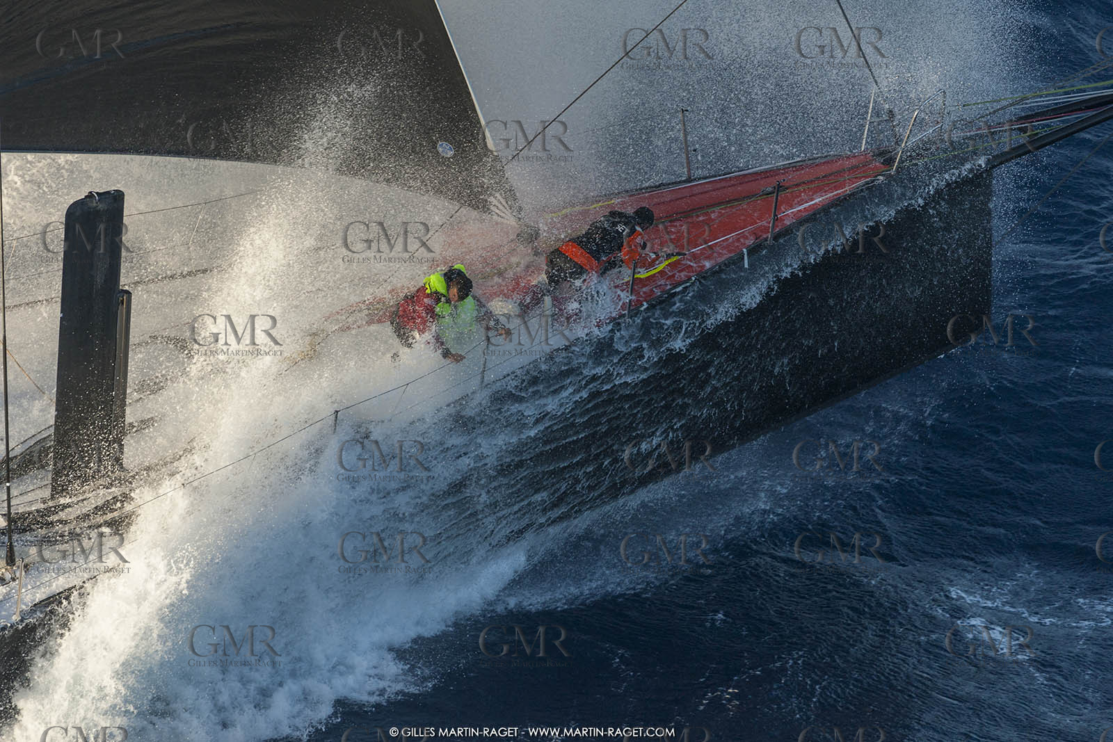 09 10 2017, Calvi (FRA,20), VOR 70 Babsy, Tentative de record autour de la Corse à la voile, skipper Franck Cammas