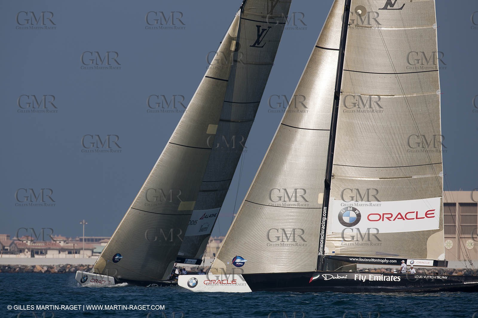 26 11 2010 - Dubai (UAE) - Dubai Louis Vuitton Trophy -1 2 final - BMW ORACLE Racing Vs All4One
