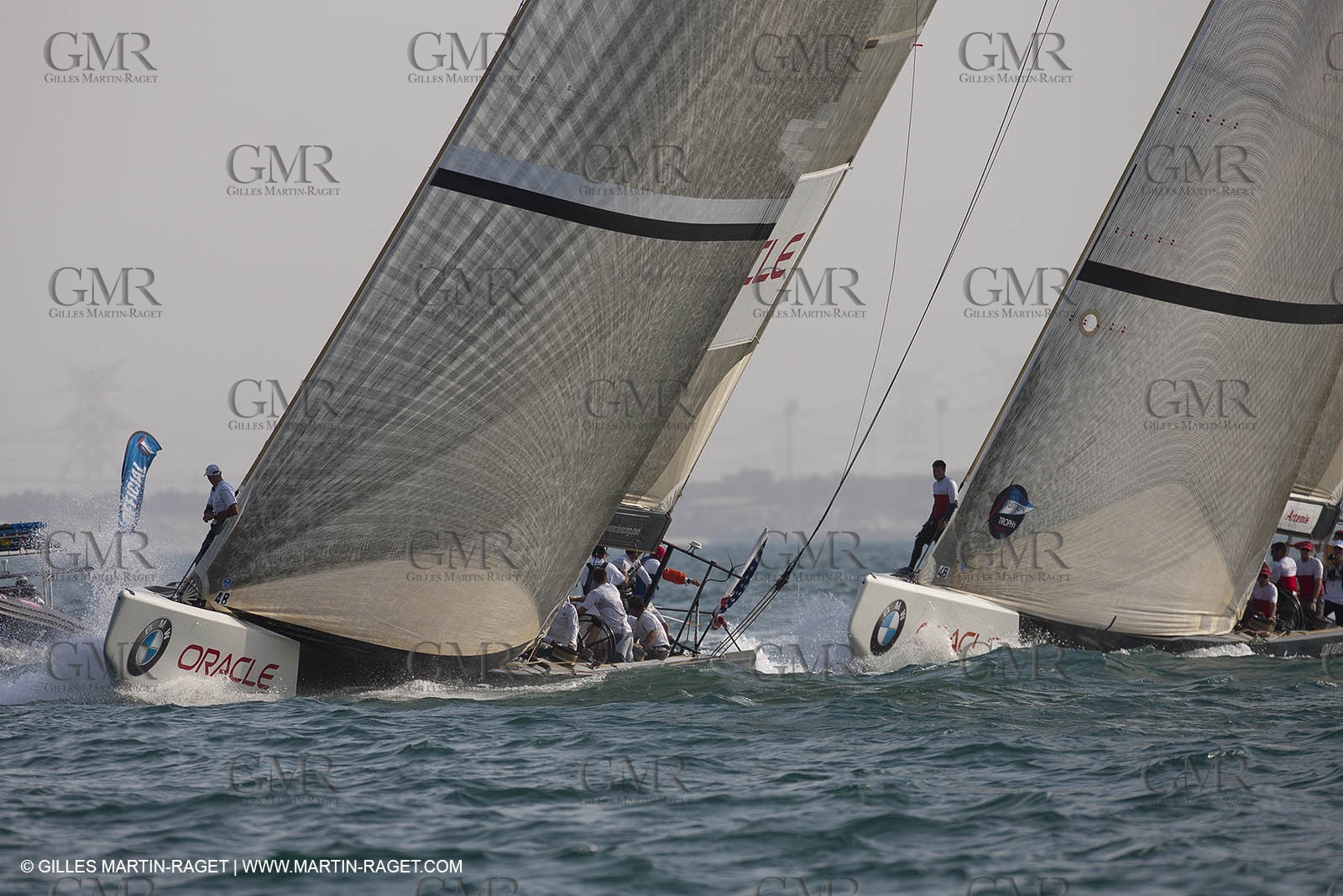 15 11 2010 - Dubai (UAE) - Dubai Louis Vuitton Trophy -  BMW ORACLE Racing Vs Artemis