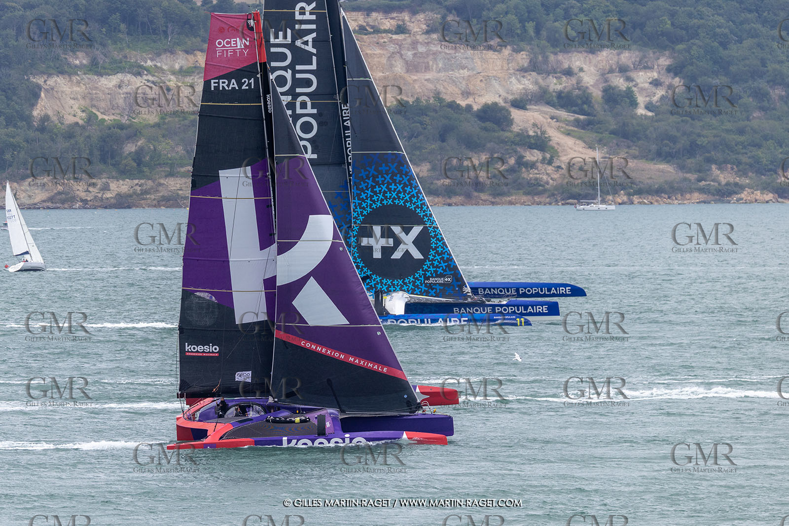 26 07 2025, Cowes (UK, IOW), Admiral's Cup 2025, Rolex Fastnet Race start,