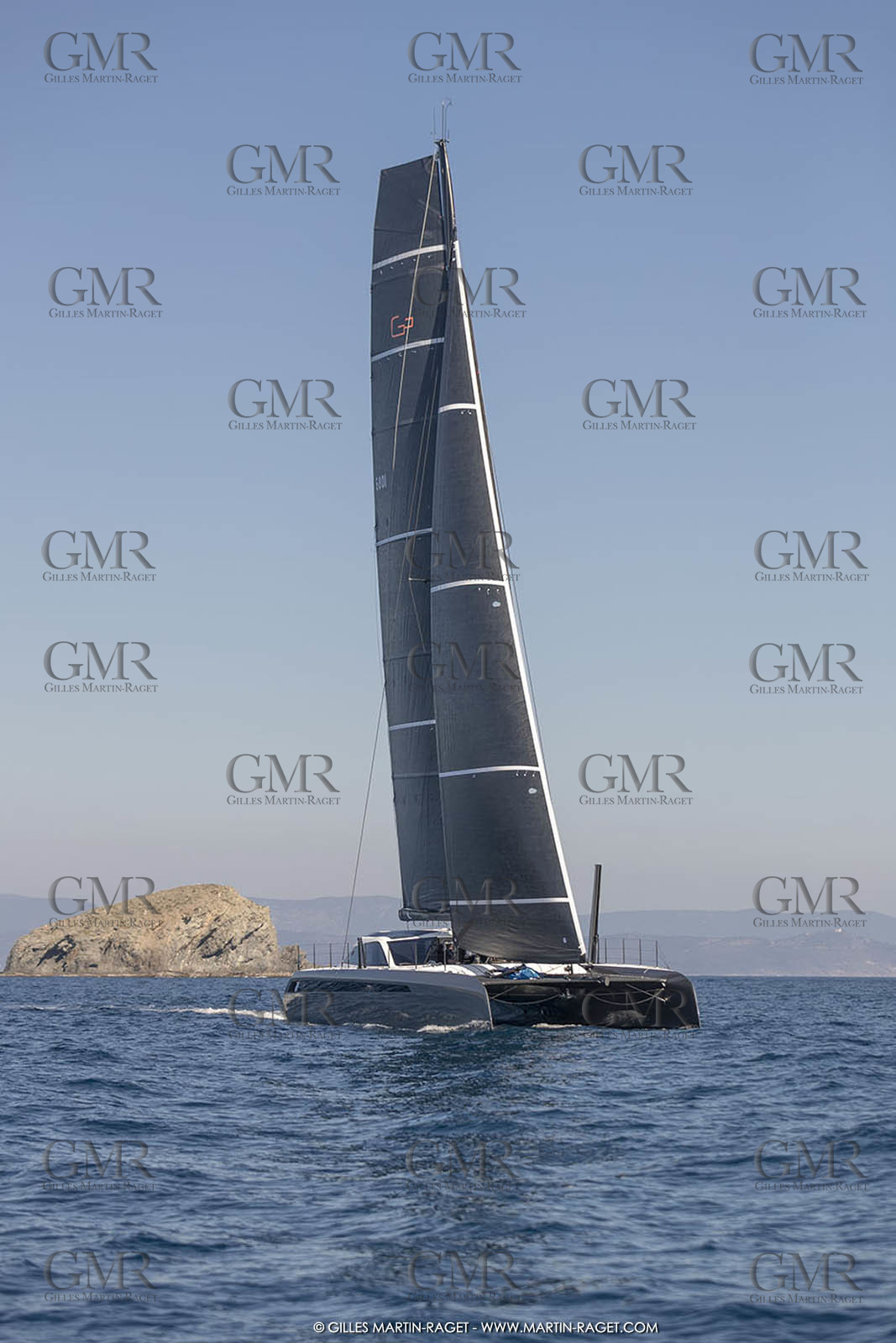 16 02 2019, Porquerolles (FRA,83), Gunboat 68 sail testing  3