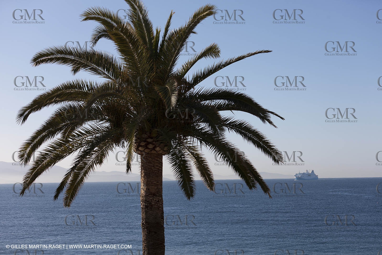 16 02 2012 - Ajaccio (FRA, Corse) -  La Méridionale shipping company- Piana at Ajaccio