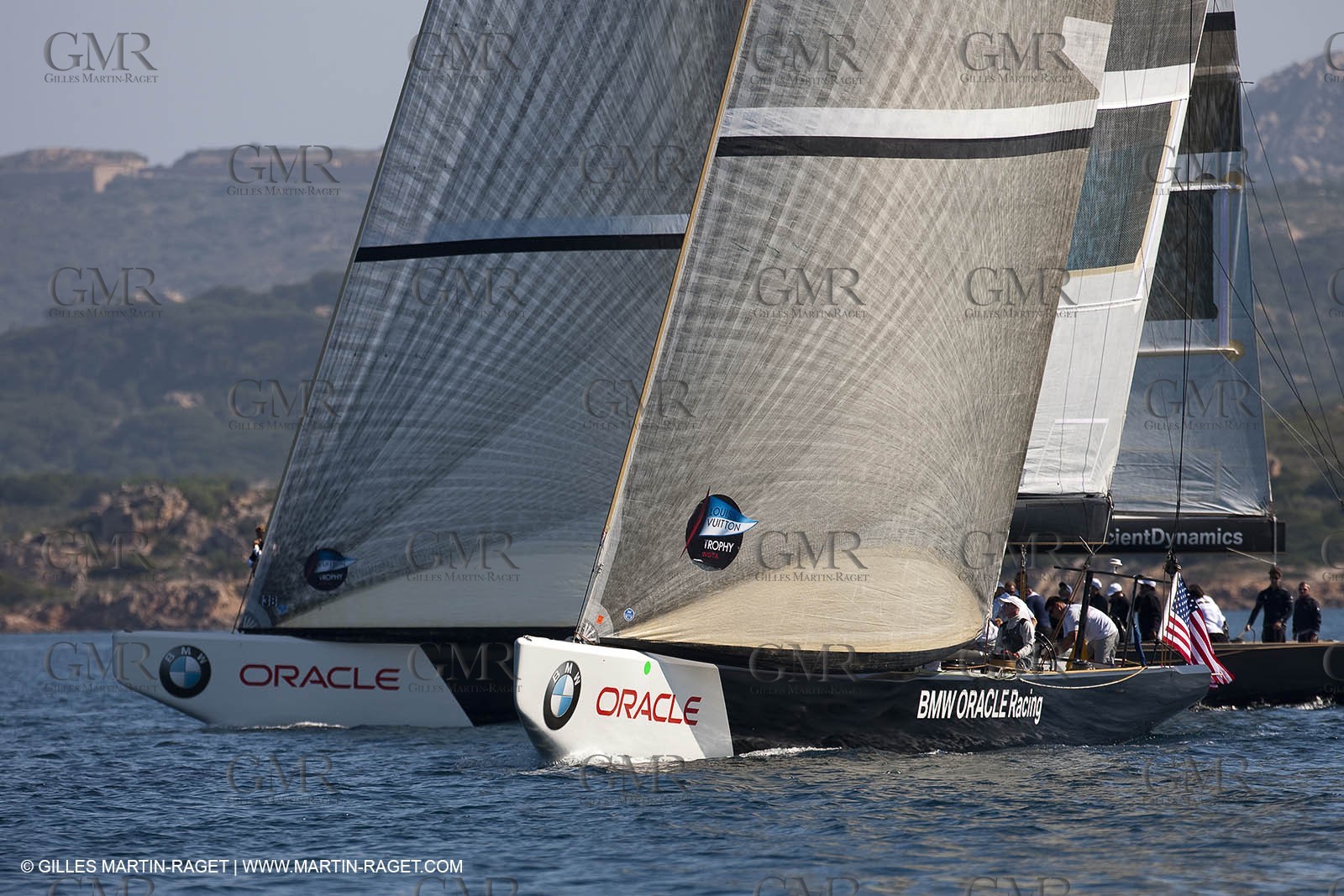 18 05 2010 - La Maddalena (ITA, Sardinia) Louis Vuitton Trophy - BMW ORACLE Racing - Training