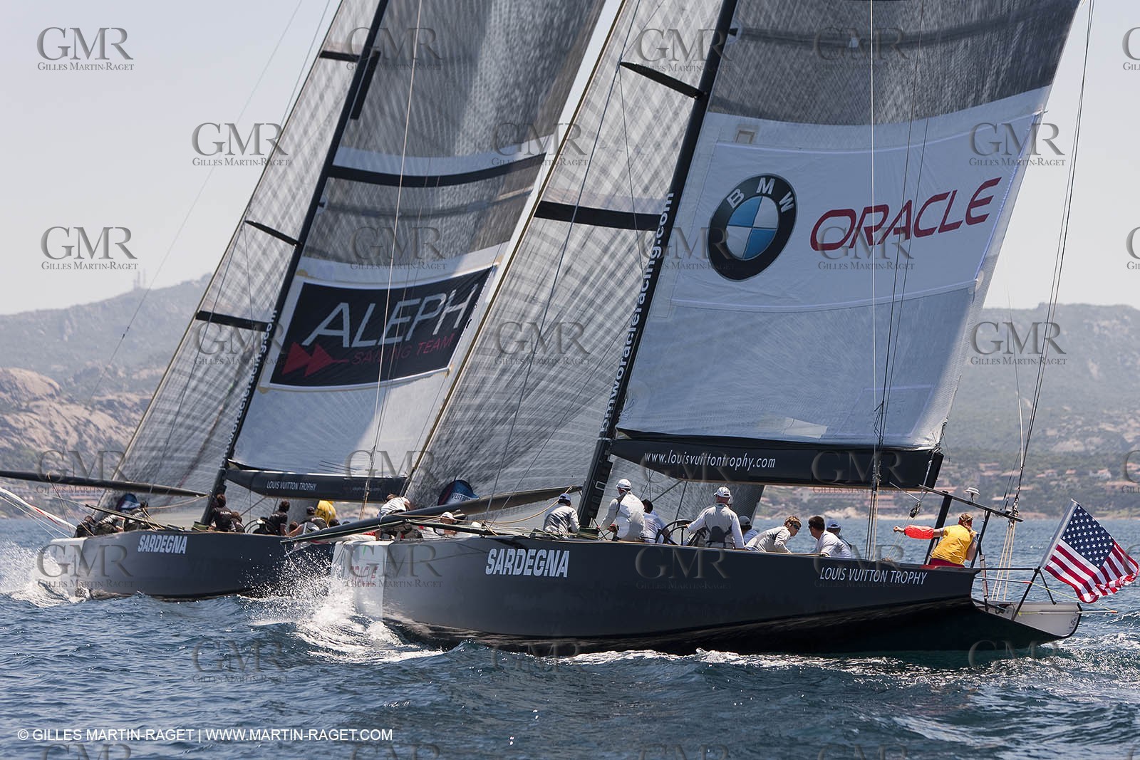 23 05 2010 - La Maddalena (ITA, Sardinia) Louis Vuitton Trophy - BMW ORACLE Racing - Racing Day 2