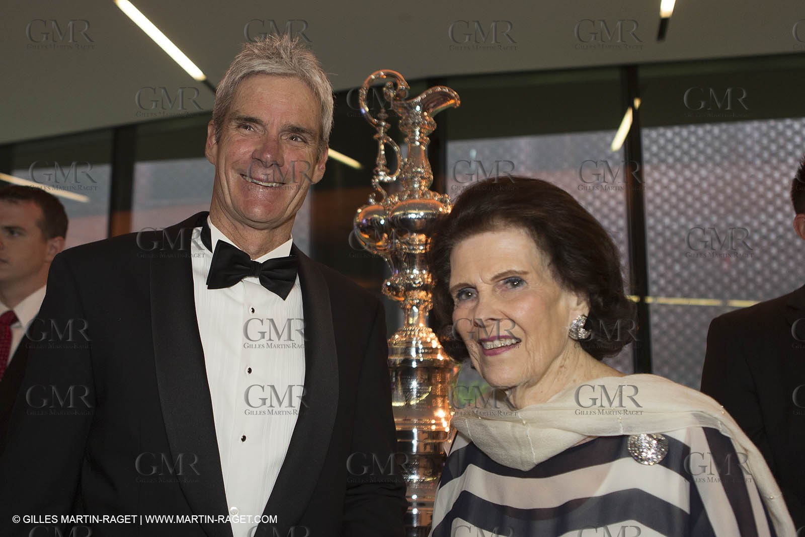 03 08 2013 - San Francisco (USA,CA) - 34th America's Cup - America's Cup Hall of Fame - Lucy Jewett, Noël Robins, Grant Simmer induction party at De Young Museum - Grant Simmer , Lucy Jewett