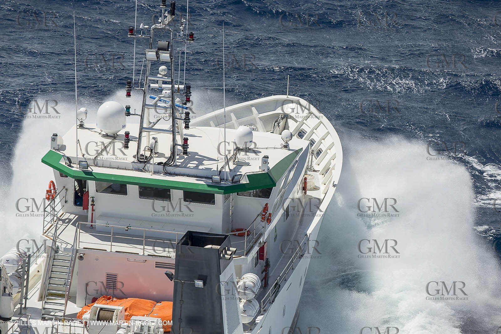 Al Azizi -  H2X boatyard - Oceanographjic research ship - Sea trials off La Ciotat (FRA,13) - 29 07 2014