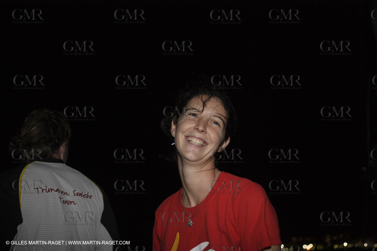 06 11 2006 - Pointe à Pitre Guadelupe (FRA) - Route du Rhum 2006 arrival - Thomas Coville (Sodebo)