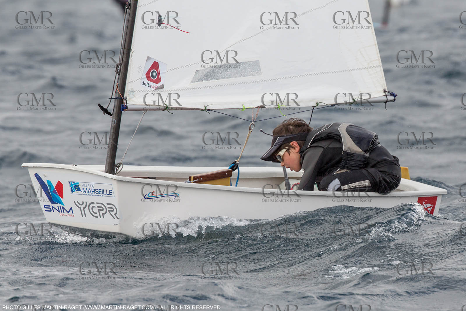 15 04 2016, Marseille (FRA,13), SNIM Dériveurs, Coupe Internationale de Printemps Optimist, Final Day