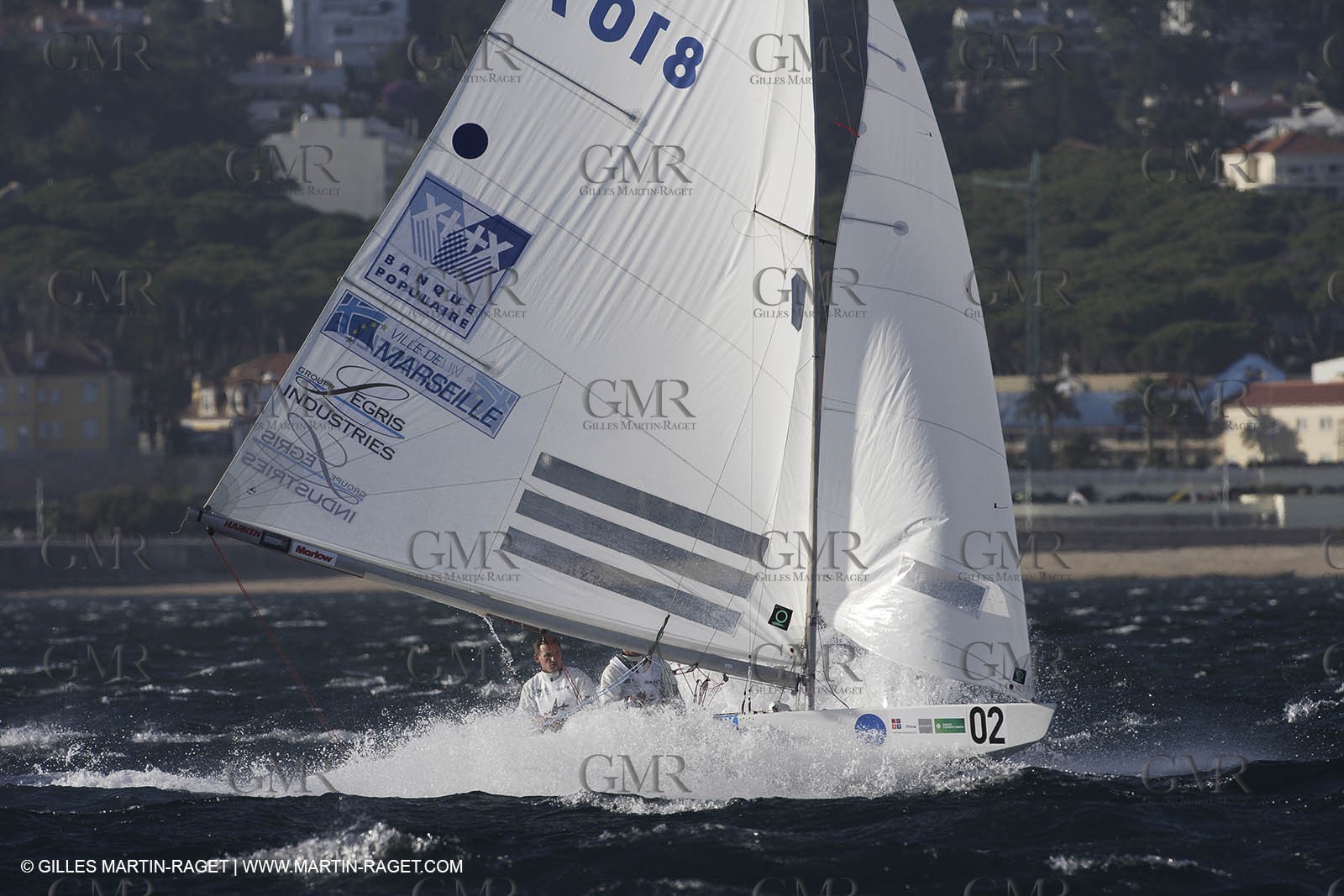 09-05-07 - ISAF SAILING WORLD CHAMPIONSHIPS - CASCAIS 2007 - DAY 6 - Star - FRANCE - Xavier Rohart   Pascal Rambeau
