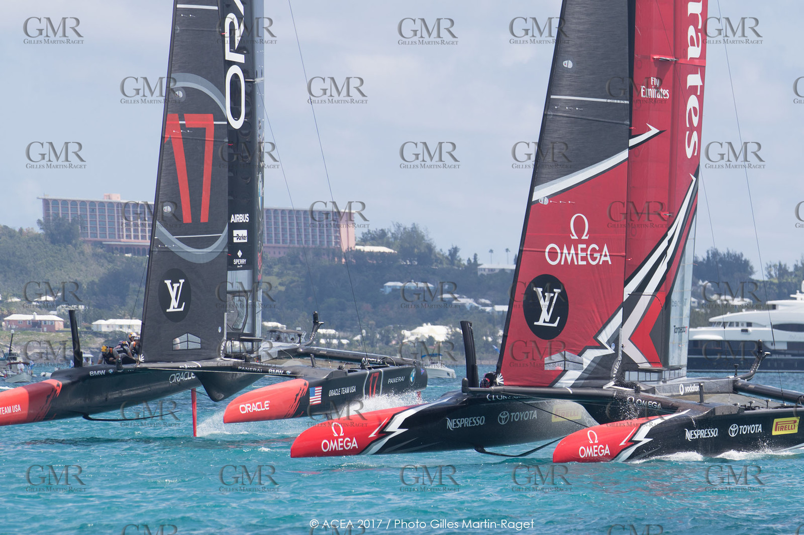17 06 2017 - Bermuda (BDA) - 35th America's Cup 2017 - 35th America's Cup Match Presented by Louis Vuitton, Race day 1