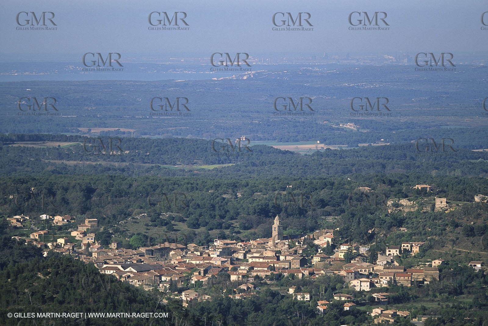 Durance river valley