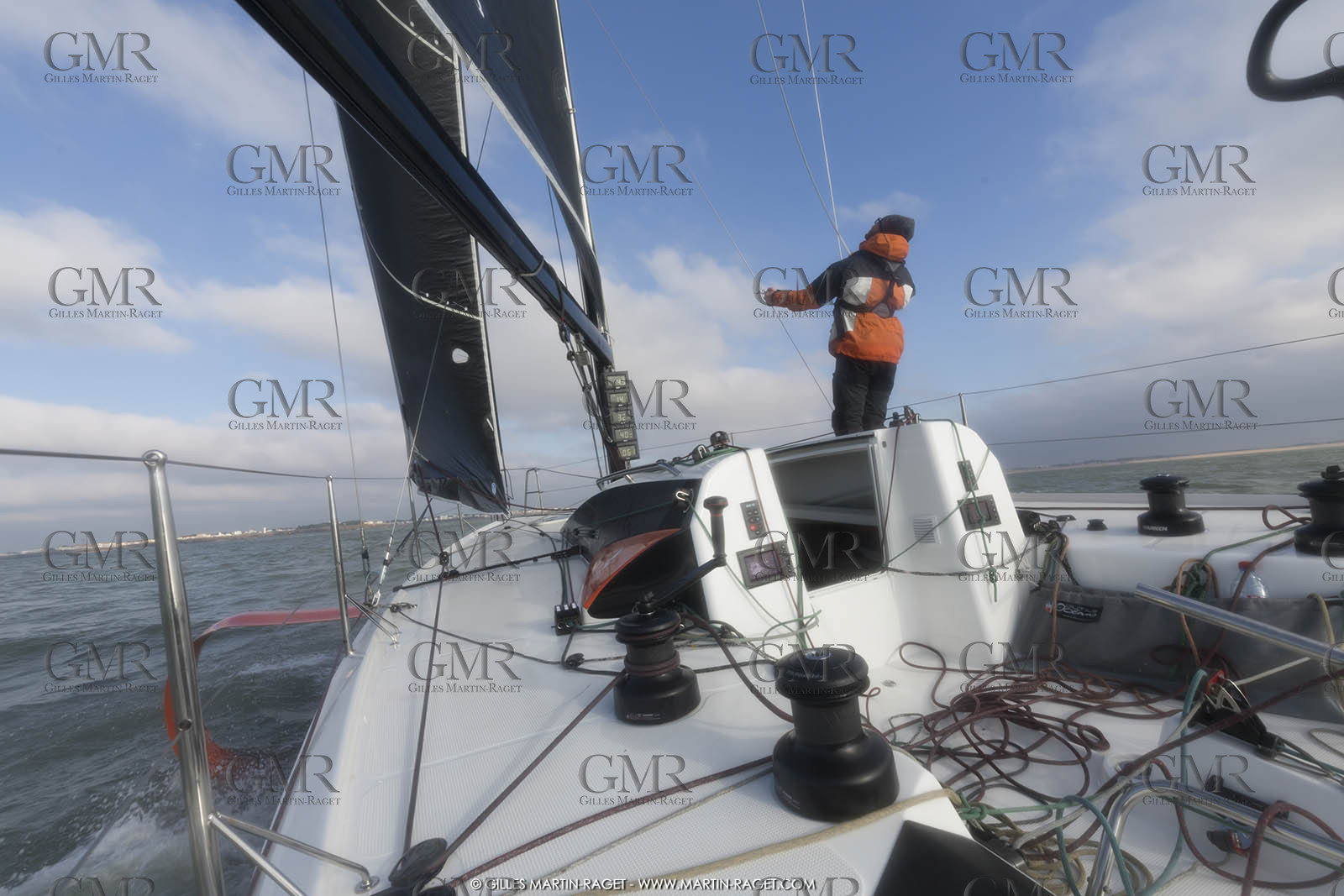 08 01 2018, Saint Gilles Croix de Vie (FRA,85), Chantier Beneteau, Figaro III
