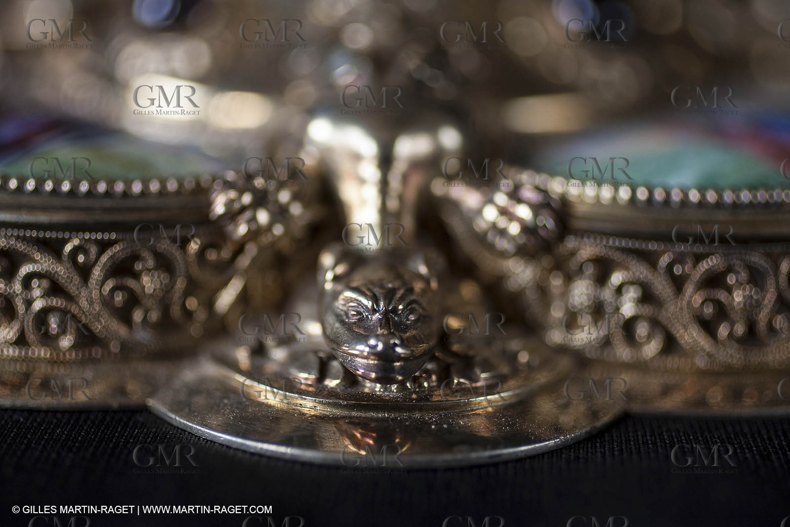 04 02 2013 - Marseille(FRA,13), Notre Dame de la Garde,liturgical silverware