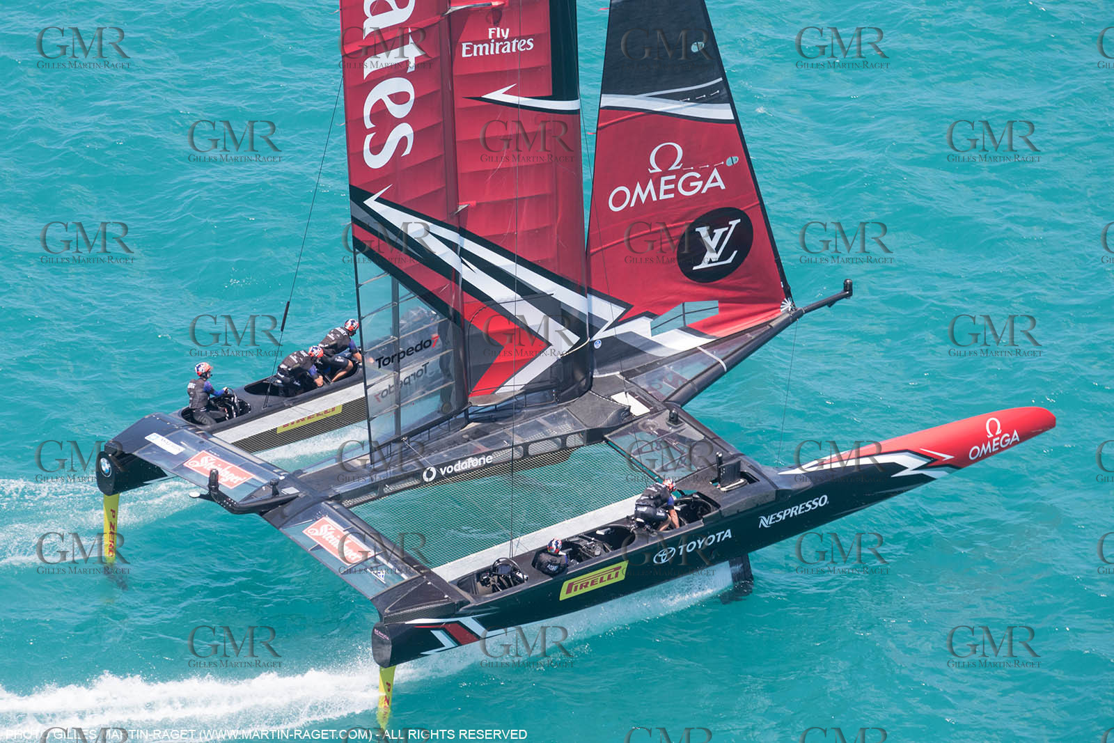 18 06 2017 - Bermuda (BDA) - 35th America's Cup 2017 - 35th America's Cup Match Presented by Louis Vuitton
