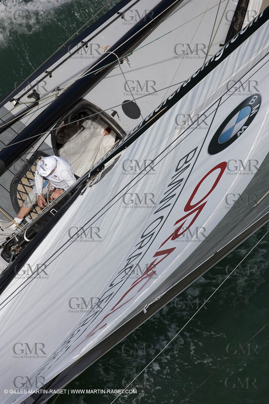 29 01 2009 - Auckland (NZL) -  Louis Vuitton Pacific Series - BMW ORACLE Racing - Training