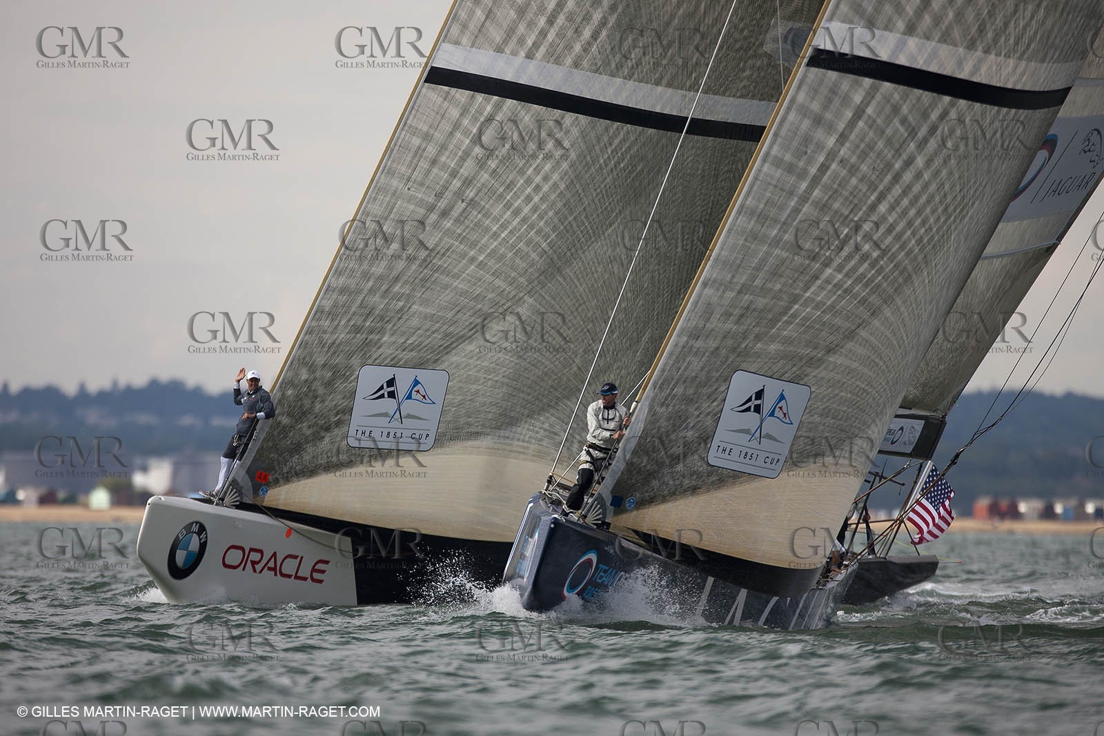 02 08 2010 - Cowes (UK, IOW) - The 1851 Cup -  BMW ORACLE Racing - Training Day.