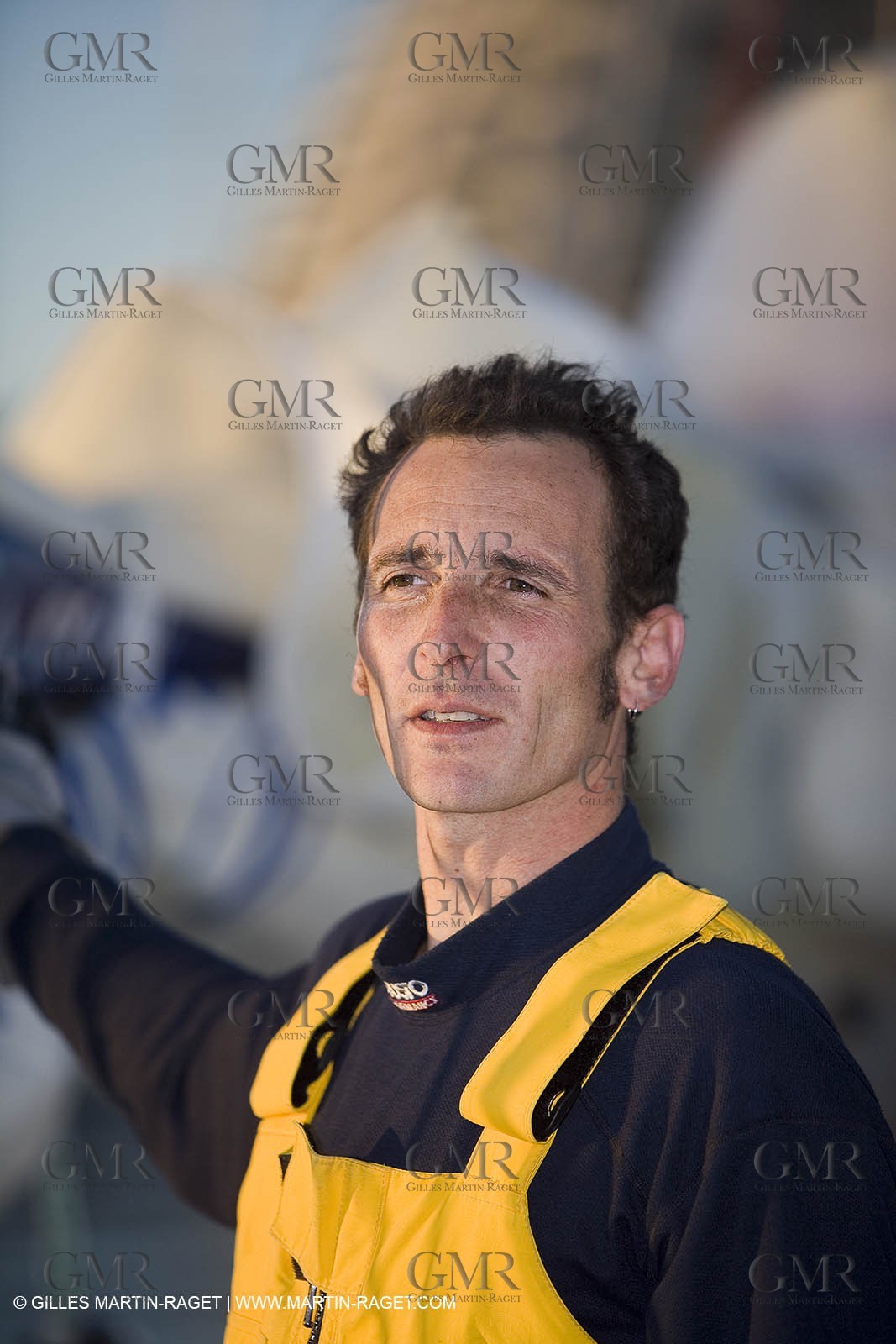 15 02 2007 - La Grande Motte (FRA) - Onedesign Figaro II - Thierry Duprey du Vorsent (Domaine de Monts d'Arbois)