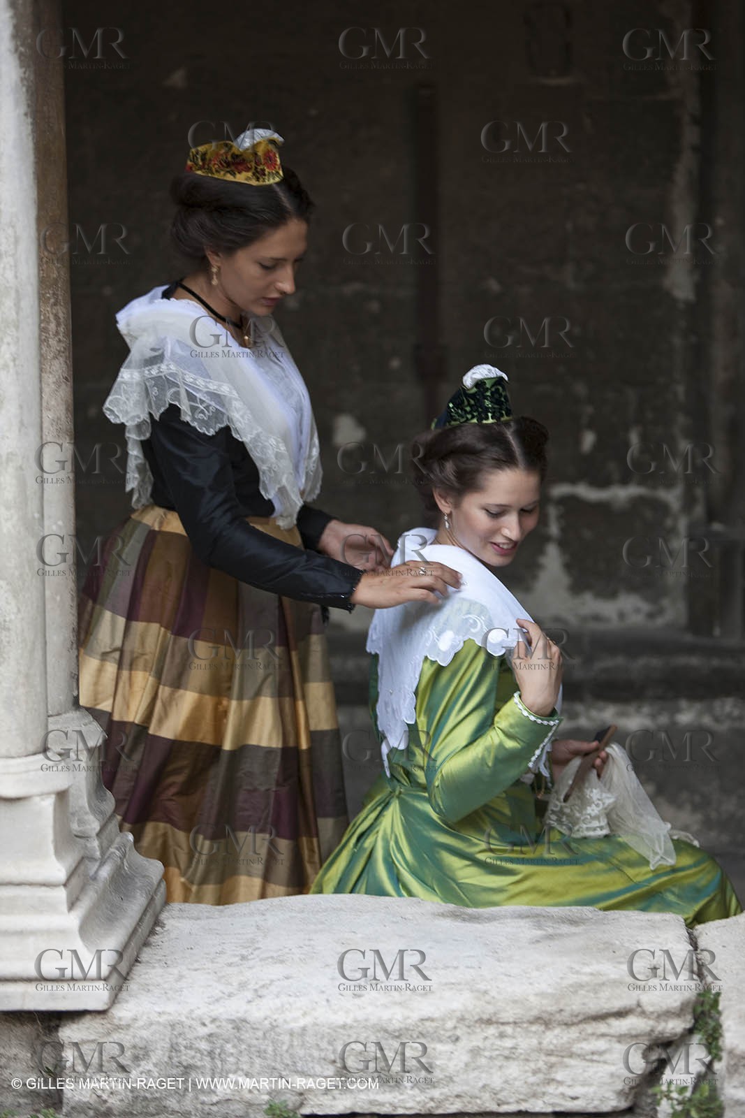 Arles (FRA,13), 2009, Photos for the Queen of Arles calendar