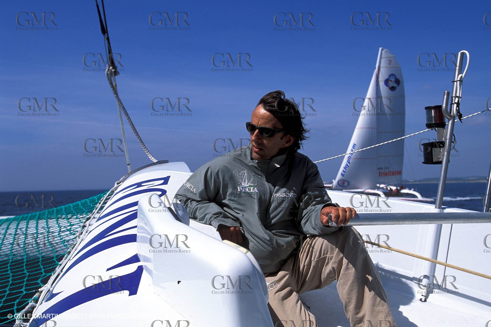 ORMA 60' Trimaran Foncia 2 - Alain Gauthier - First sails