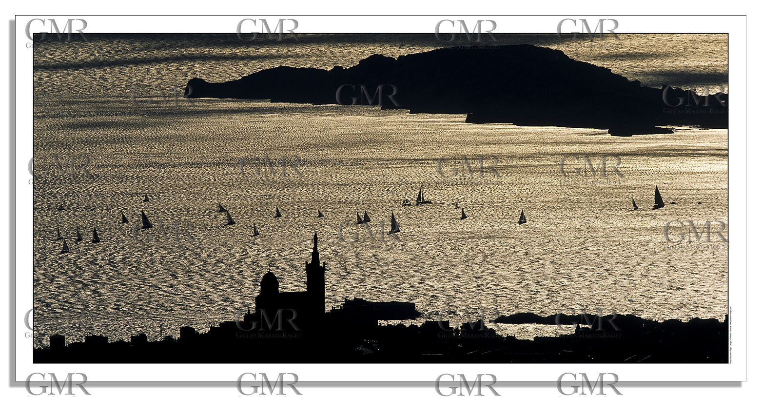 Marseilles - South bayProduct: in house made quality print on 8 ultrachome colors Epson ink Jet printer.Available sizes: . 50 x 100 cm. 100 x 200 cmAvailable papers:  . Standard 250 gr glossy paper print, black streak, white margin, no signature . Top quality glossy 290 gr. paper, black streak, white margin, checked and signed by the author . Fine Art print (signed, numbered, stamped, registered) on demand . Other supports (Canvas, Acrylic, Metal) on demandPackaging: cylindric reinforced tubeShipping options: regular mail or Shipping companyClick on the basket icon to select your options and start the online ordering process