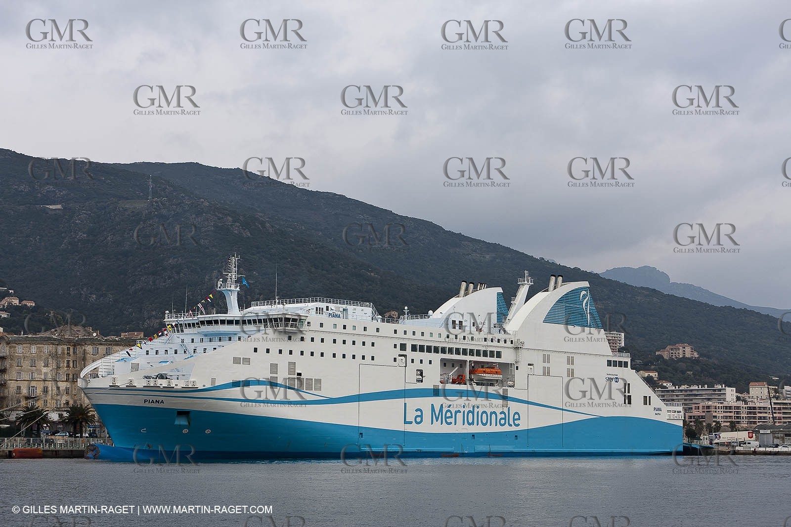 01-31-12   Marseilles (FRA,13) Bastia (FRA,Corsica)   Launching cruising trip and Christening ceremony of PIANA, last ferry ship from La Meridionale