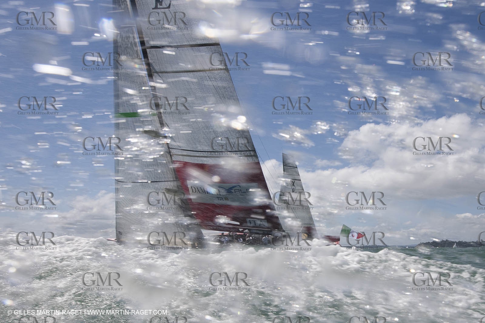 06 02 2009 - Auckland (NZL) -  Louis Vuitton Pacific Series -  Racing Day 6 - Round Robin 2