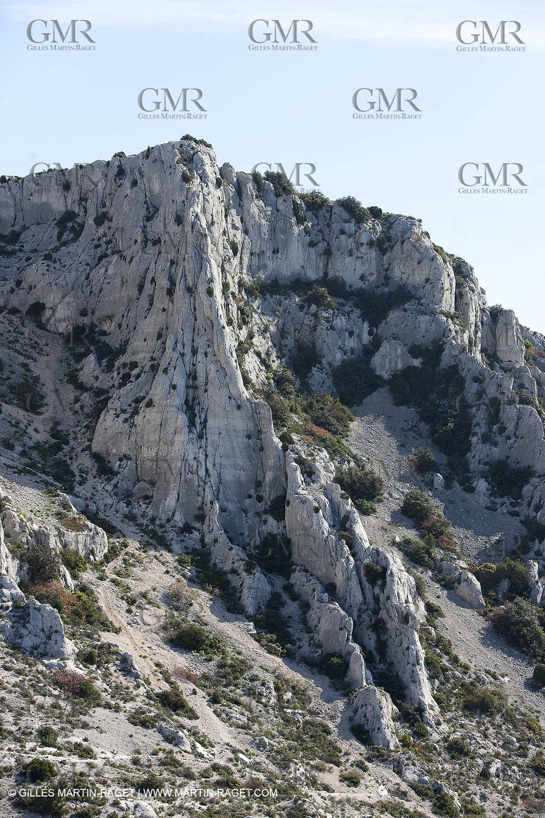 30 04 2009 - Marseille (FRA, 13) - Les Calanques- Cap Gros cliffs