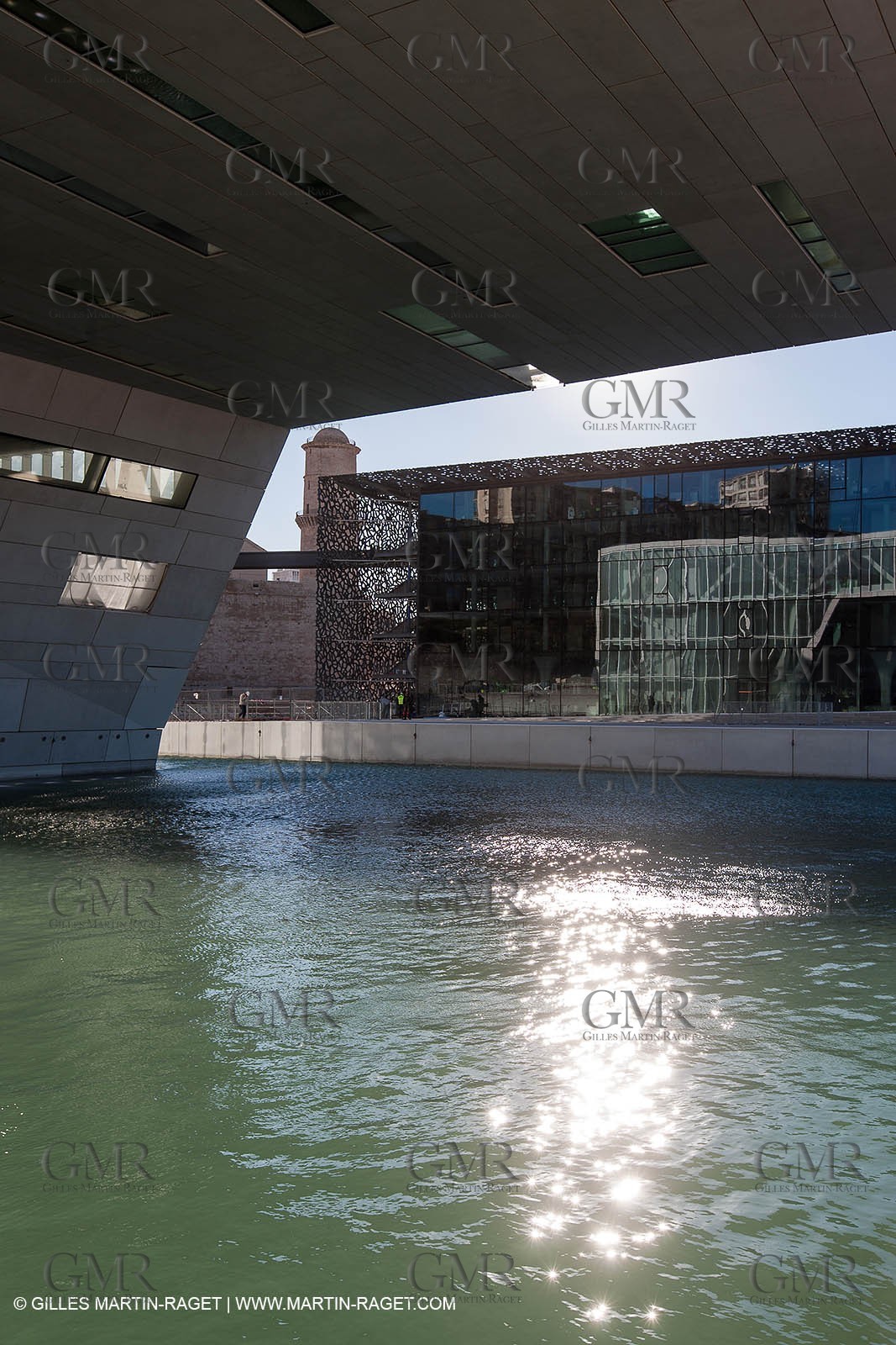 11 01 2013 - Marseille (FRA,13) - Marseille Provence 2013, European capital of Culture, J4 Esplanade, MUCEM Museum and Villa Mediterranée.