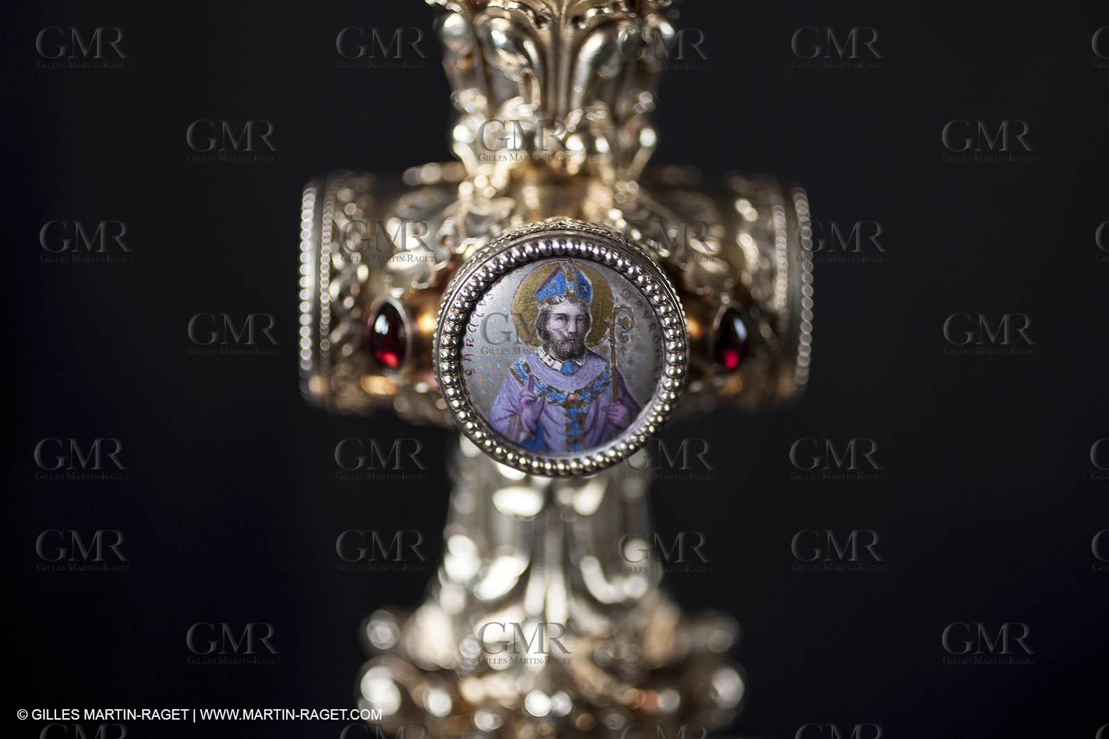 04 02 2013 - Marseille(FRA,13), Notre Dame de la Garde,liturgical silverware