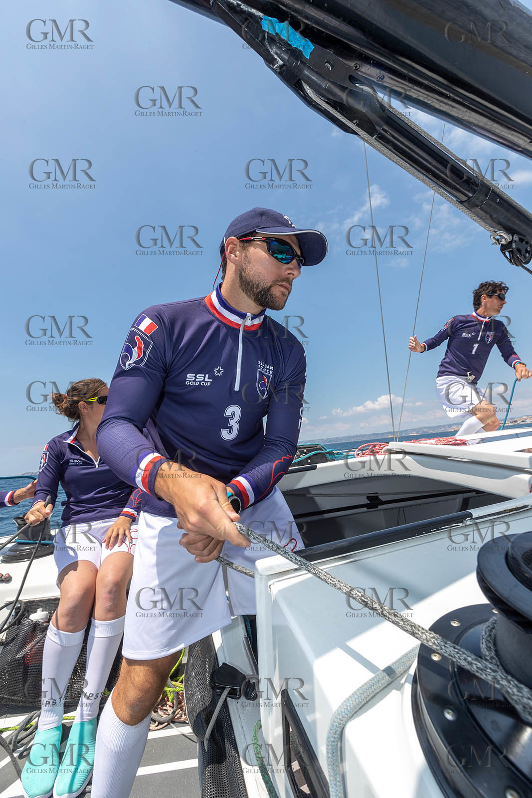 07 06 2021, Marseille (FRA,13), SSL Team France, Entraînement à bord de Tonerre de Glenn