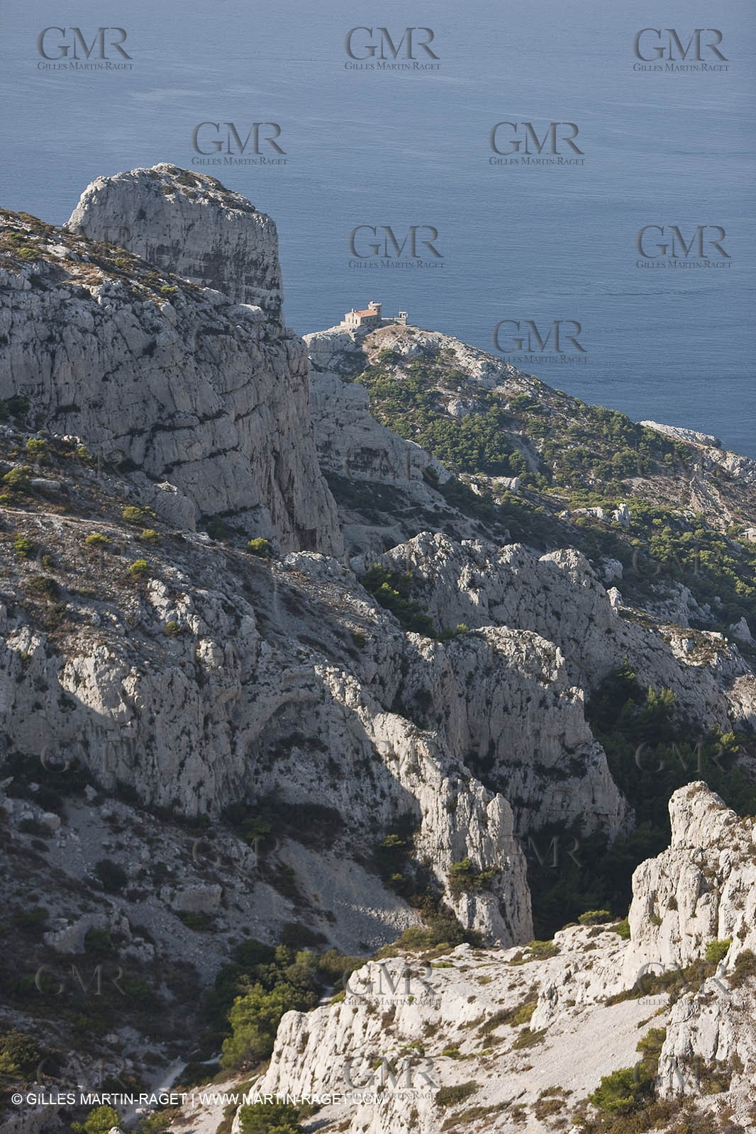 10 09 2009 - Marseille (FRA, 13) - Les Calanques - Massif de Marseilleveyre - Vallon de Mougranier - Rocher des Goudes