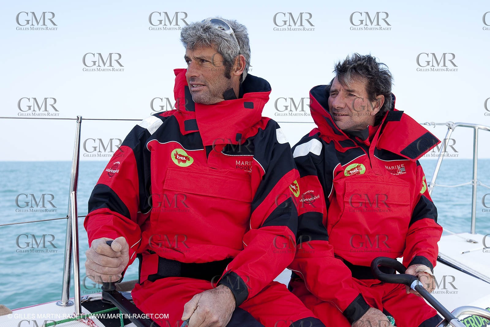 13 03 2010 -  La Grande Motte   Port Camargue (FRA) - Groupe Bel - Kito de Pavant   Sebastien Audigane training for Transat AG2R