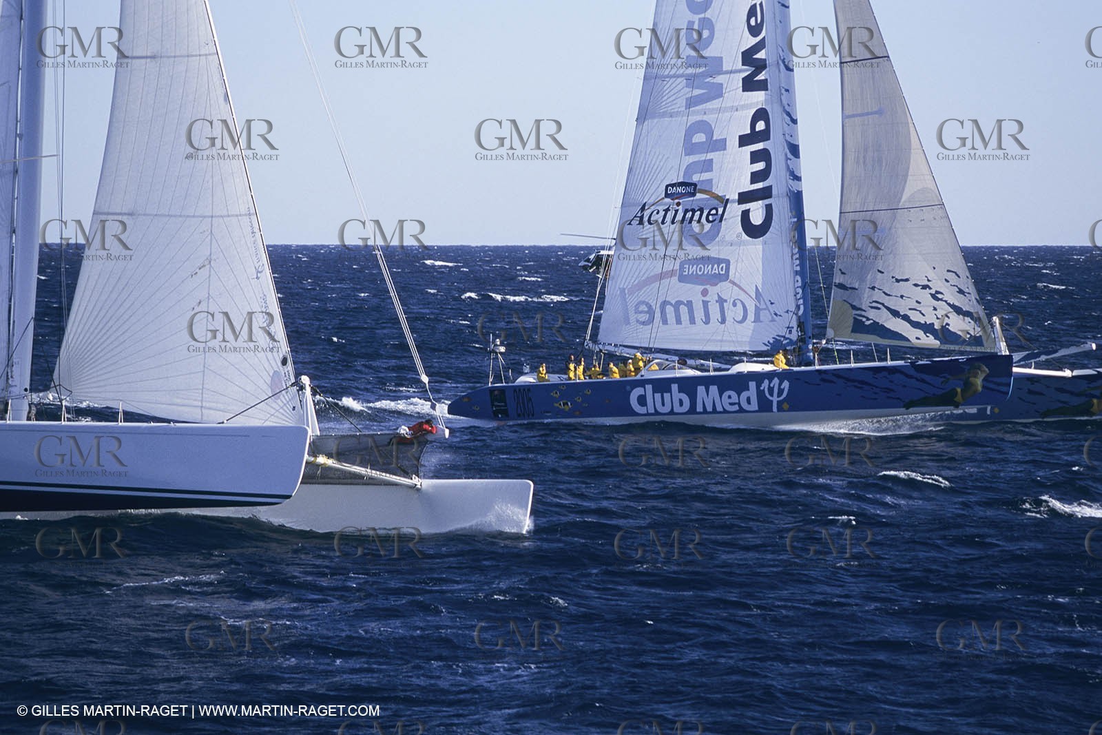 Sailing, OffshoreRacing,maxi Multihulls,  The Race