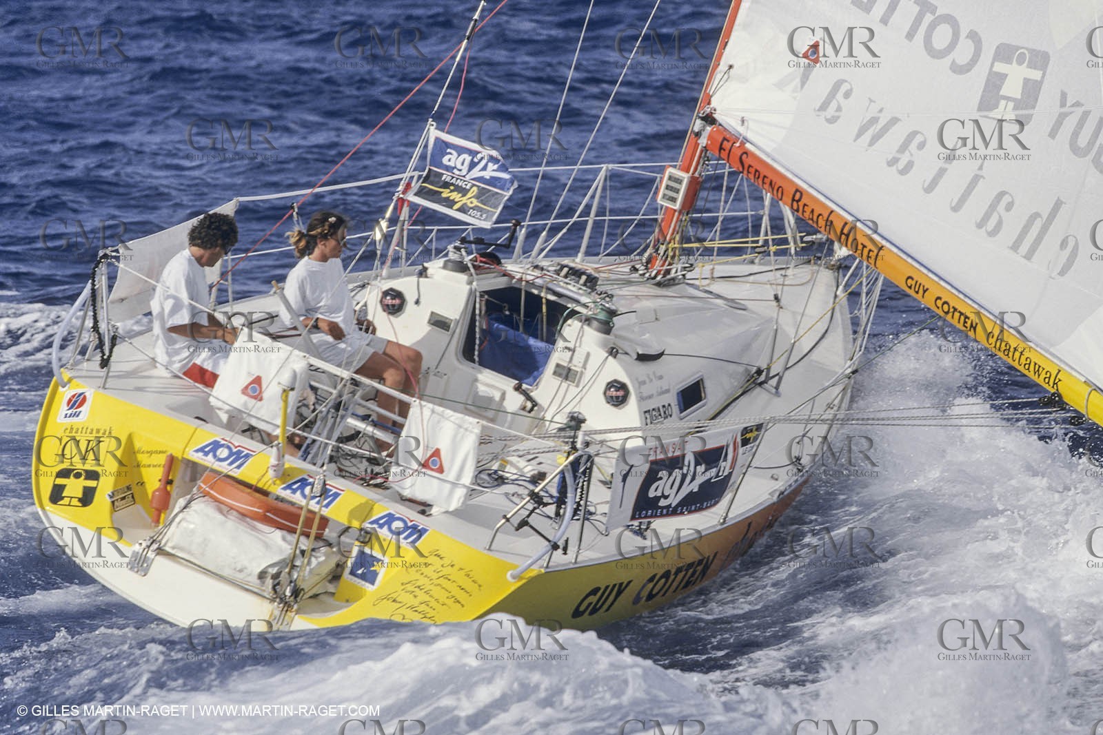 Sailing, Yacht Racing, Offshore racing, Transat AG2R 1996, One Design, 2 crew