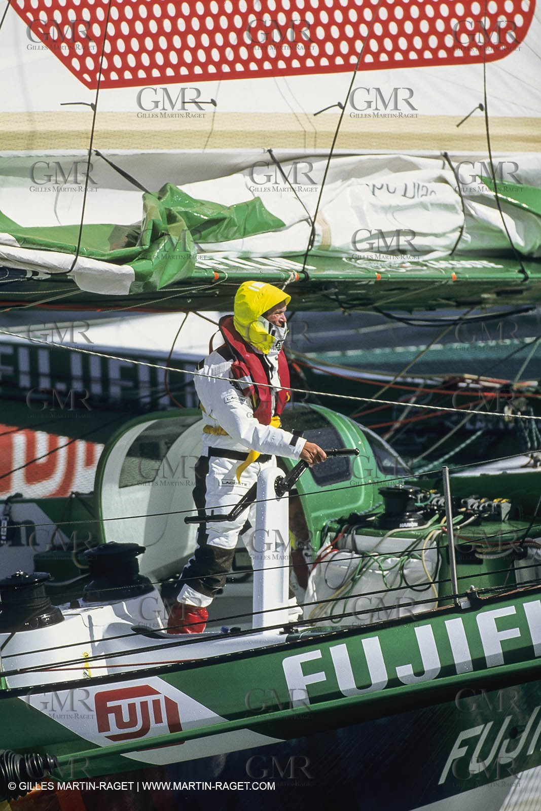Yacht Racing, Multihull, ORMA 60, Loick Peyron, Fujicolor