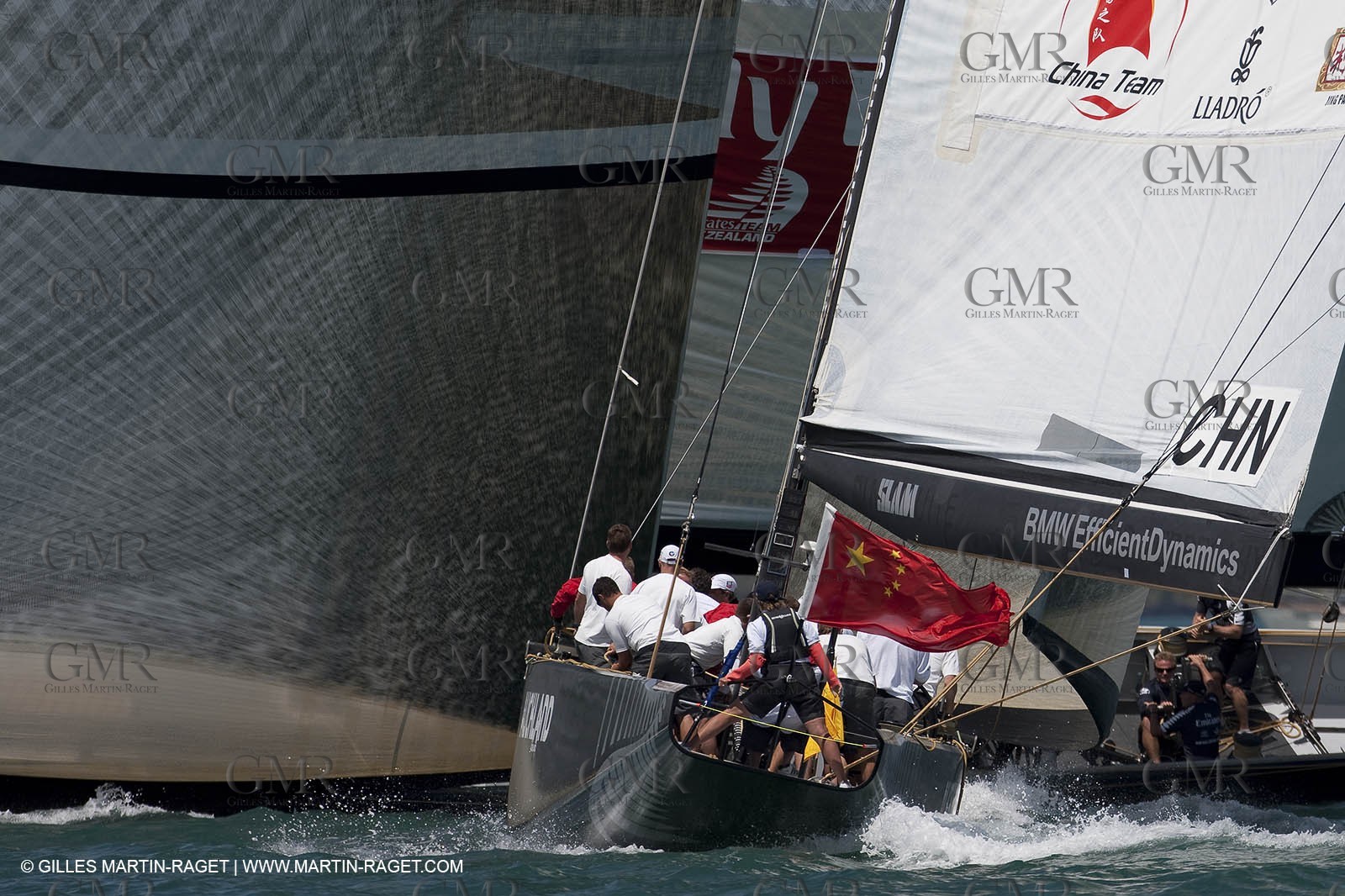 01 02 2009 - Auckland (NZL) -  Louis Vuitton Pacific Series -  Racing Day 3 - Round Robin 1