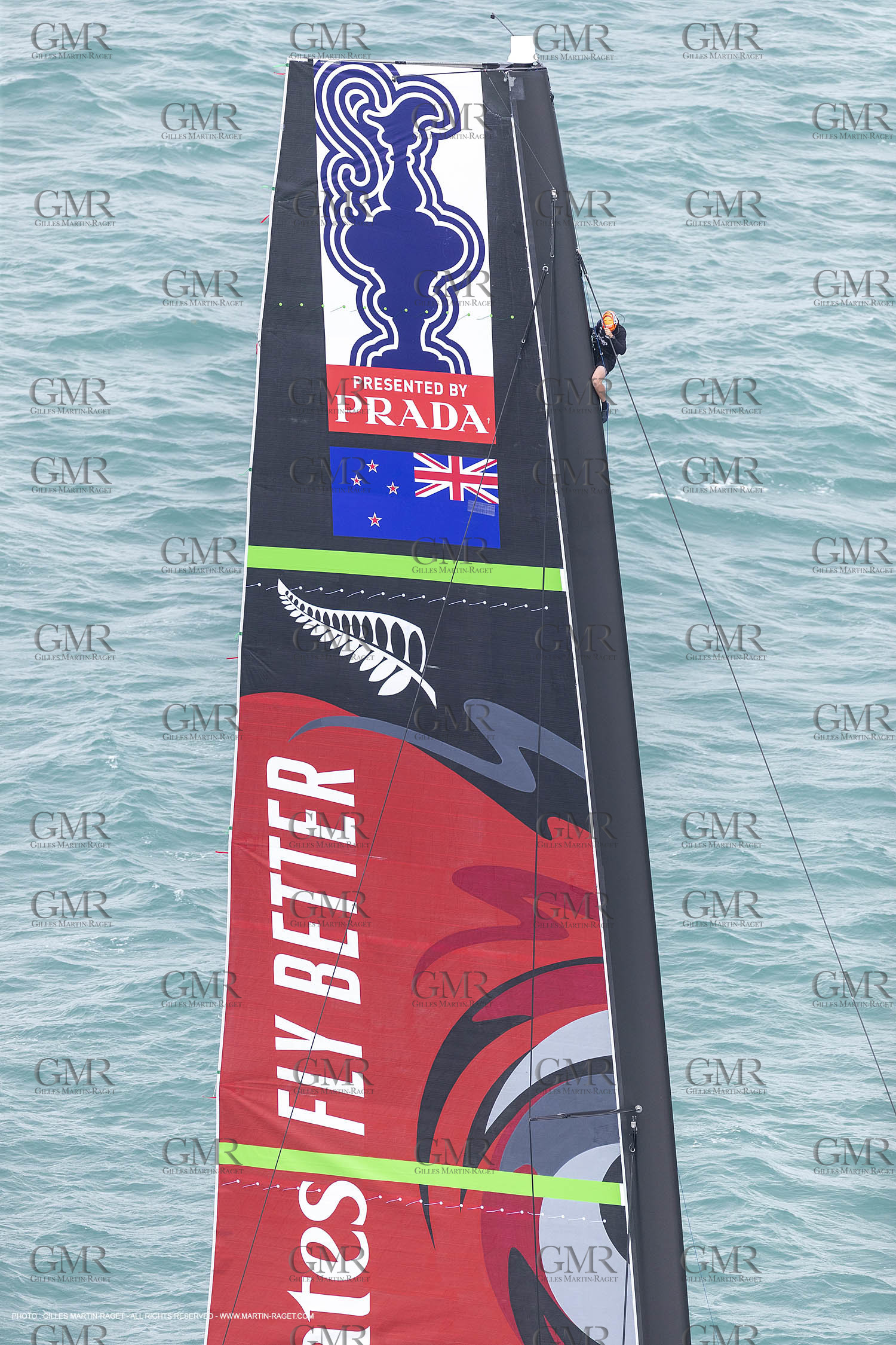 10 12 2020 - Auckland (NZL) - 36th America's Cup - Practice Sessions - Day 2 - Emirates Team New Zealand