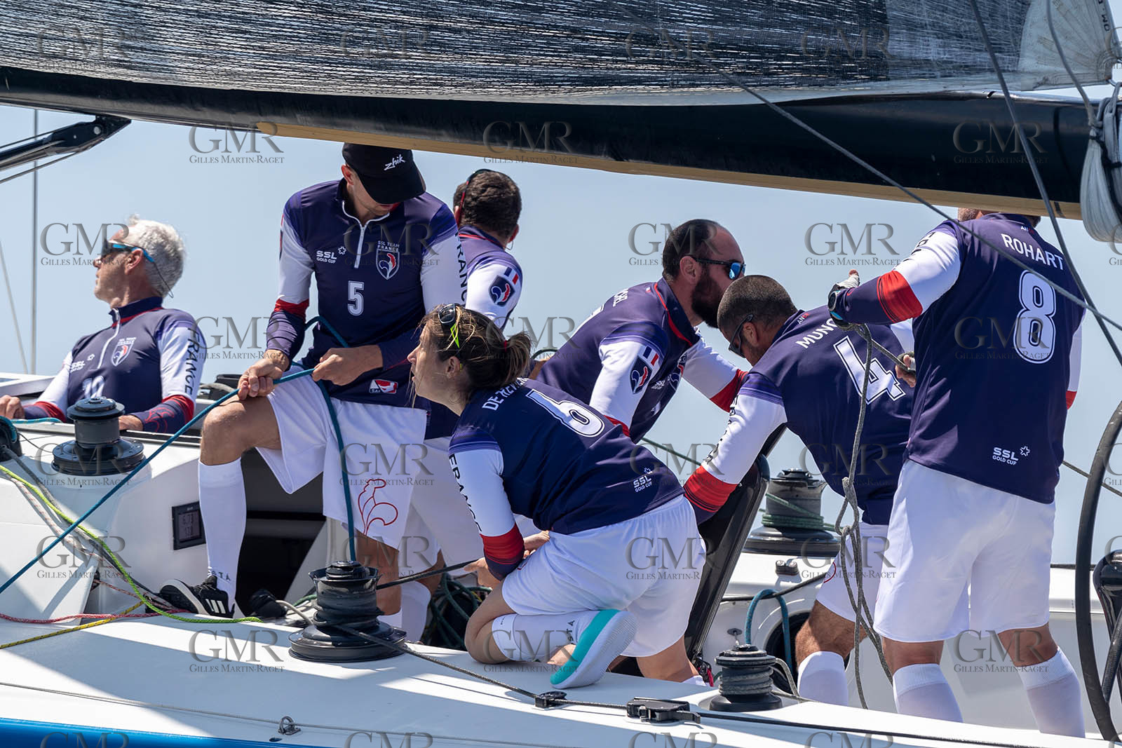 07 06 2021, Marseille (FRA,13), SSL Team France, Entraînement à bord de Tonerre de Glenn