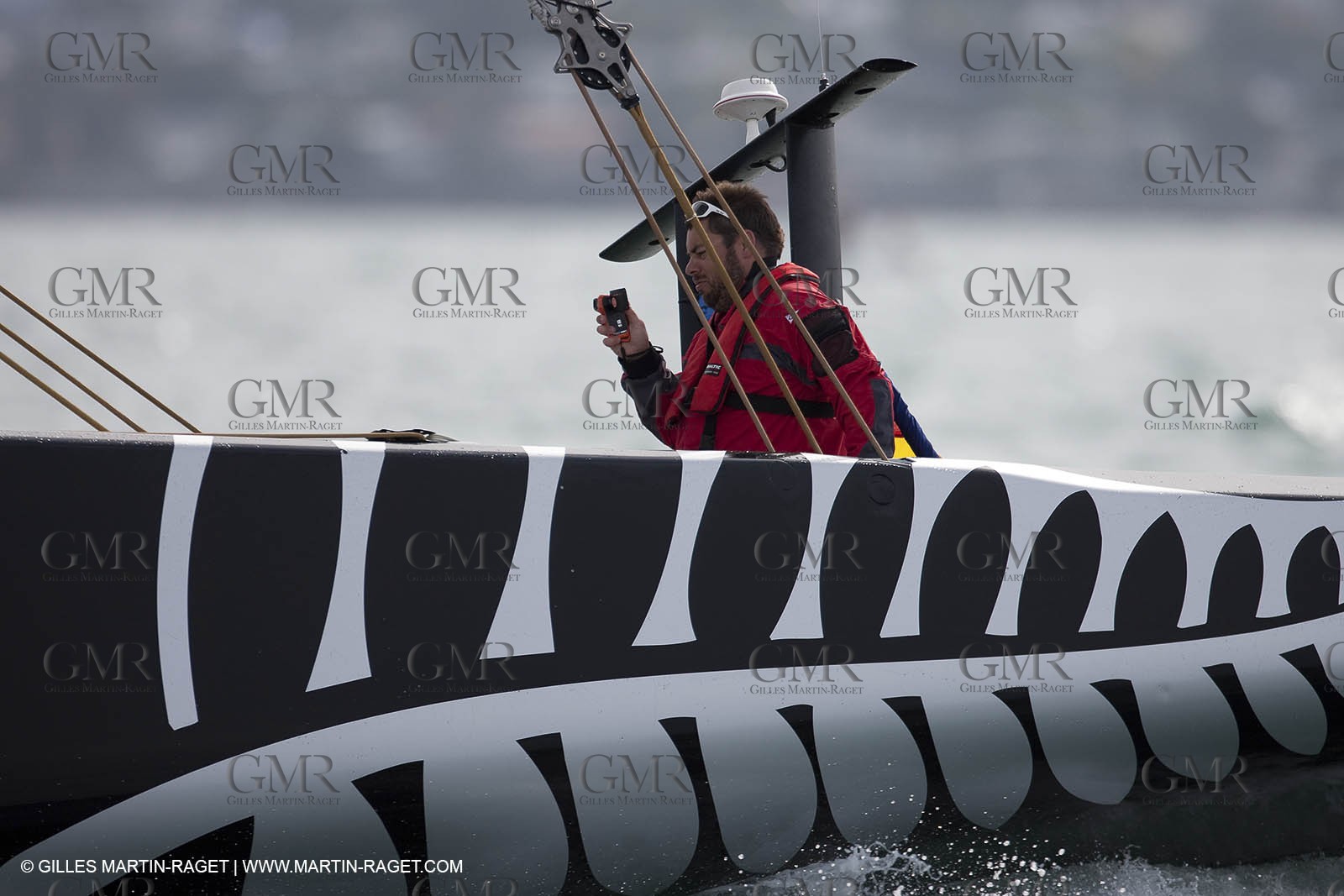 01 02 2009 - Auckland (NZL) -  Louis Vuitton Pacific Series -  Racing Day 3 - Round Robin 1