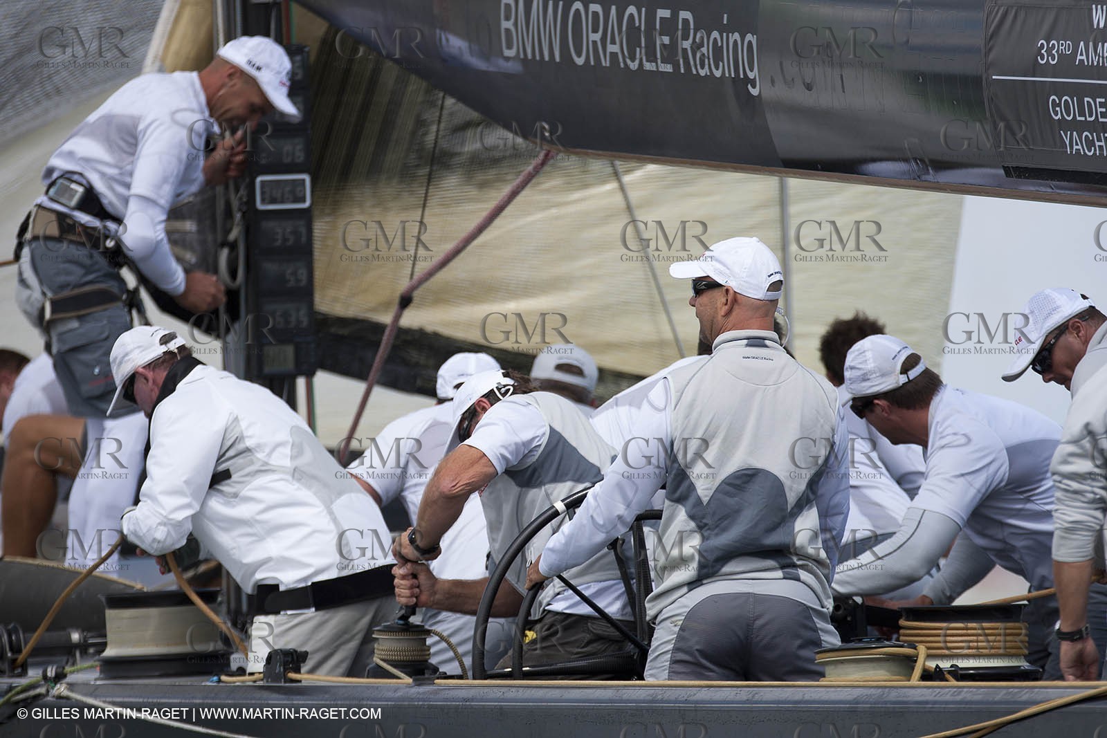 02 08 2010 - Cowes (UK, IOW) - The 1851 Cup -  BMW ORACLE Racing - Training Day.