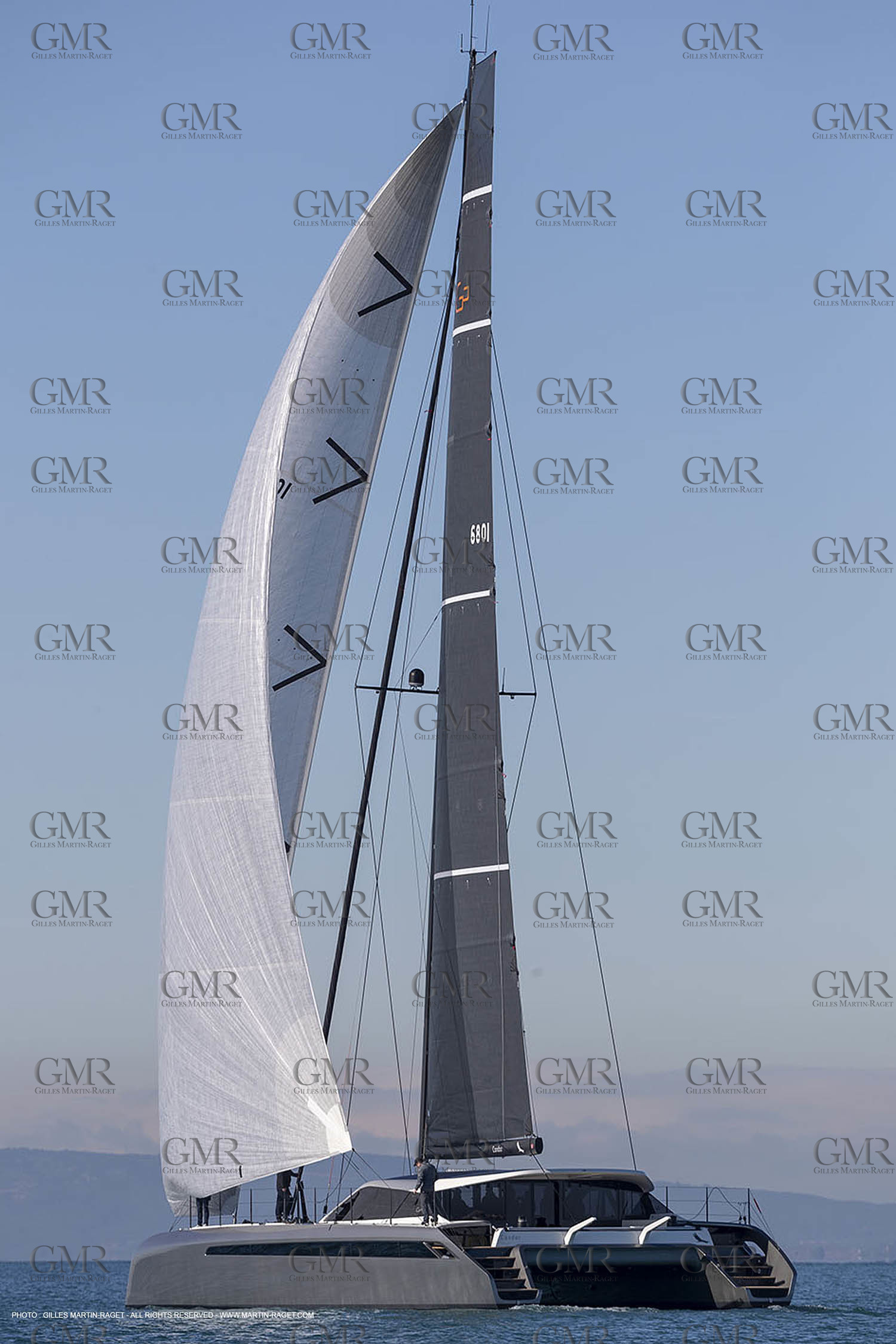 05 02 2019, La Grande Motte (FRA,34), Gunboat 68 sail testing  2