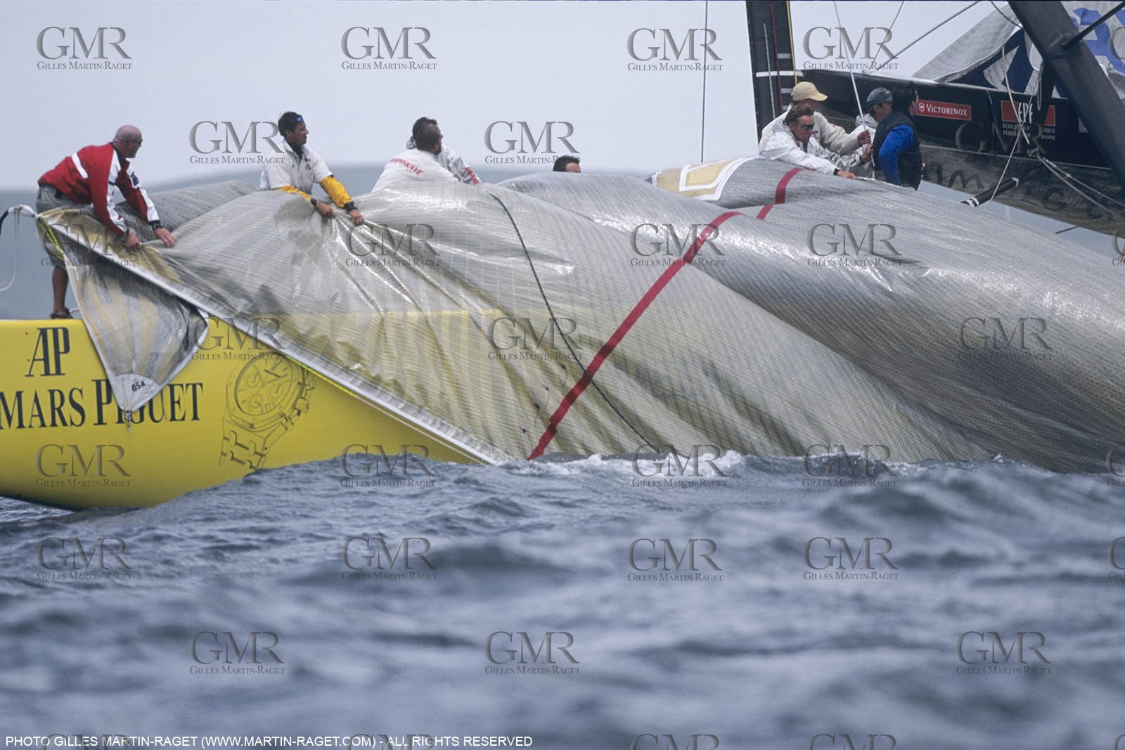 Sailing, Yacht Racing, America's Cup XXX, Auckland (NZL), 2000, Be Happy