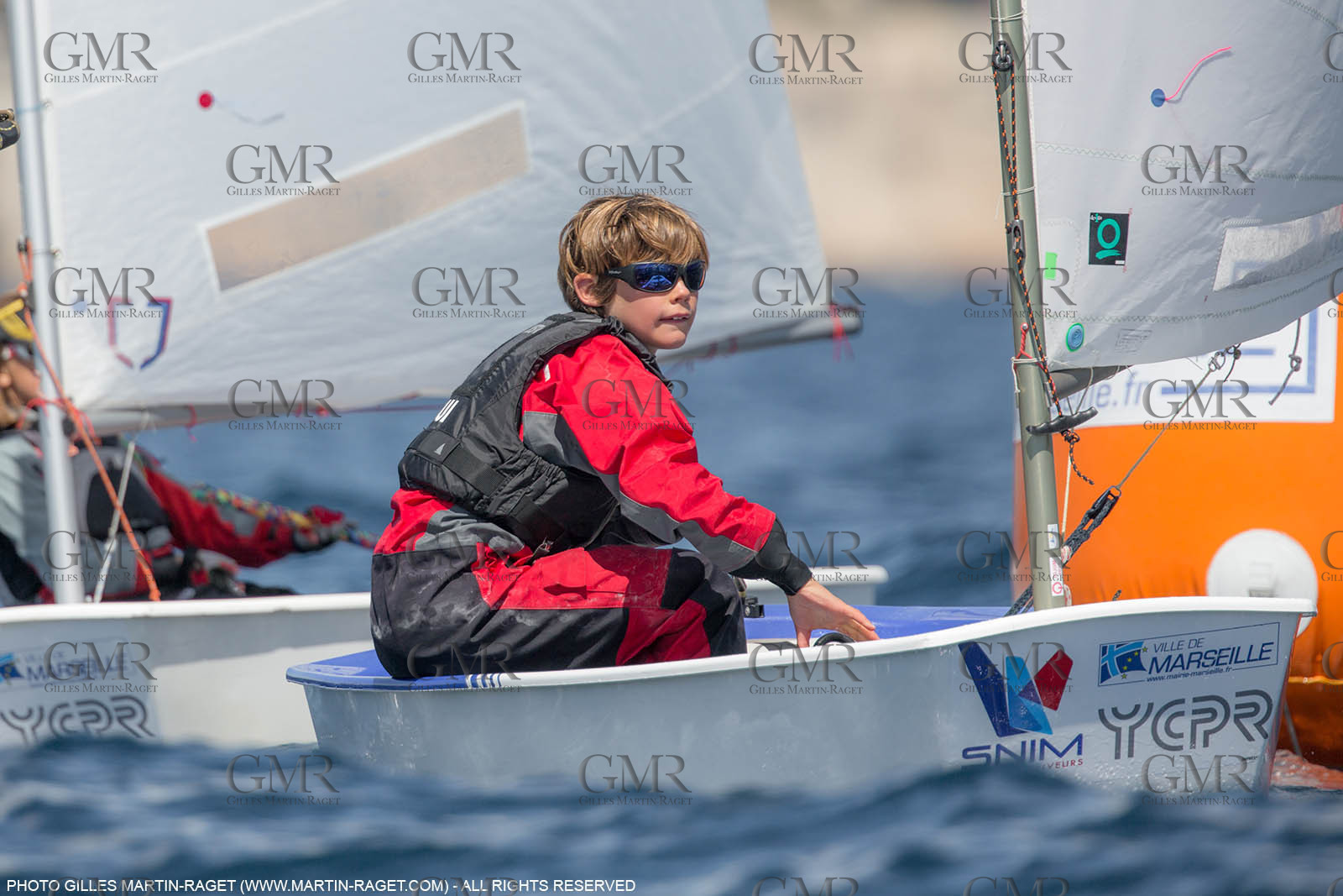14 04 2016, Marseille (FRA,13), SNIM Dériveurs, Coupe Internationale de Printemps Optimist, Day 4